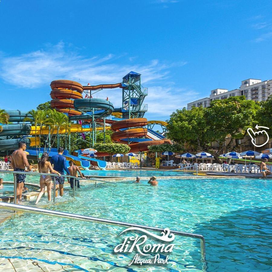 Caldas Novas - Diroma Fiori - Incluso 1 Acesso Ao Acqua Park Vulca - Oficial Exterior photo